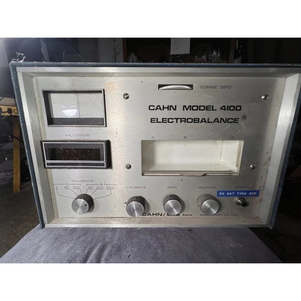 Cahn Model 4100 Electrobalance Cahn/Ventron Vintage Lab Balance Parts Repair